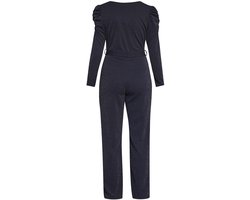SISTERS POINT Egina-ju18 - Dames Jumpsuit - Black/silver - Maat XL