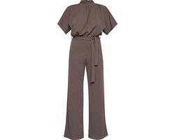 SISTERS POINT Girl-ju - Dames Jumpsuit - D. chocolate - Maat M