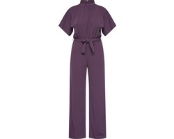 SISTERS POINT Girl-ju - Dames Jumpsuit - Deep bordeaux - Maat L