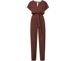 SISTERS POINT Girl-ju.v - Dames Jumpsuit - Brown - Maat S
