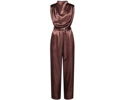 SISTERS POINT Guto-ju5 - Dames Jumpsuit - Brown - Maat XS
