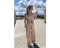 SisterS point Jumpsuit Guto Ju4 19010 Champagne Dames Maat - L