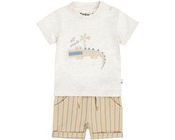 Dirkje Jongens Kledingset - Off white