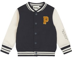 Dirkje Jongens Loose Fit Vest - Navy