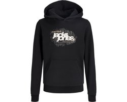 Jack & Jones Grid Branding Hoodie Junior - Maat 140