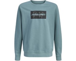 JACK&JONES - Cole Print Crew Sweater Junior - Maat 152