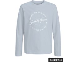 JACK&JONES - JJGRAYSON TEE LS CREW NECK JNR - Jongens - Lange mouwen shirts