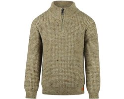 Koko Noko O56803 Truien & Vesten Jongens - Sweater - Hoodie - Vest- Olijf - Maat 110