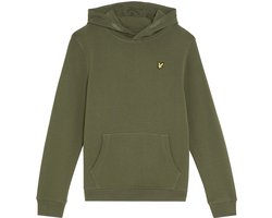 Lyle & Scott Pullover Hoodie Boys Truien & Vesten Jongens - Sweater - Hoodie - Vest- Donkergroen - Maat 164/170