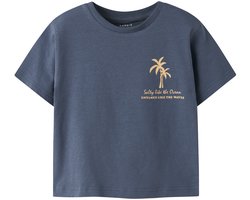 NAME IT MINI - NMMFLOM SS NREG TOP Jongens T-Shirt