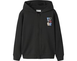 NAME IT - NKMBRENT LS NREG SWEAT CARD WH BRU BOX - Jongens - Vesten