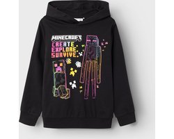 NAME IT - NKMJIZ MINECRAFT SWEWH BOX UNB LNOOS BFU - Jongens - Sweaters