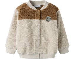 NAME IT - NMMBALLAS LS NREG TEDDY CARD - Jongens - Vesten - Maat 98
