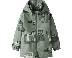 NAME IT - NMMMAX JACKET LI AOP NOOS - Jongens - Buitenjassen - maat 122
