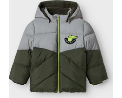 NAME IT - NMMMORTEN PUFFER JACKET DINO DETAIL1 - Jongens - Buitenjassen