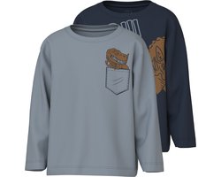 NAME IT - NMMVILASSE 2P LS NREG TOP - Jongens - Lange mouwen shirts