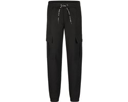 No Way Monday Jongens Loose Fit Broek - Black