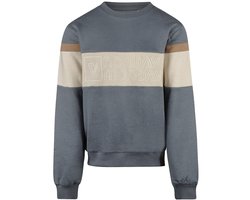 No Way Monday Jongens Trui - Mid blue