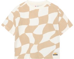 Noppies T-shirt all over print - Egret - Maat 104