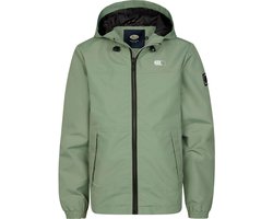 Petrol Industries Jas Jongens - Jas met Capuchon - Normale Pasvorm - 100% Polyester - Lange Rits - Elastische Mouwboorden - Groen - Maat 164