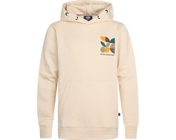 Petrol Industries - Jongens Backprint Hoodie Hood - Geel - Maat 164