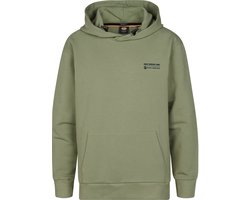 Petrol Industries - Jongens Gebreide hoodie met print Chapala - Groen - Maat 176