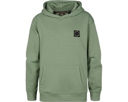 Petrol Industries - Jongens Hoodie Ballena - Groen - Maat 128