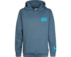 Petrol Industries - Jongens Hoodie met print forgepark - Blauw - Maat 128
