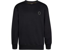 Petrol Industries - Jongens Logo Sweater Adirondack - Zwart - Maat 164