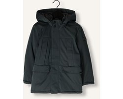 Retour Wart Jassen Jongens - Winterjas - Donkergroen - Maat 122/128