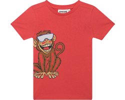 Someone OLIVER-SB-02-A Jongens T-shirt - DARK ORANGE