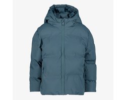 Unsigned gewatteerde jongens winterjas blauw - Maat 110