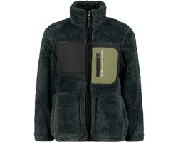 Unsigned teddy outdoor vest groen - Maat 176
