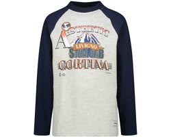 Vingino Haruto Jongens Top - Fearless grey melee