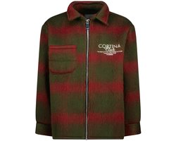 Vingino Leon Jongens Blouse - Dark jungle green