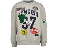 Vingino Nadge Jongens Trui - Fearless grey melee