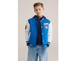WE Fashion Jongens bomberjack met embroideries