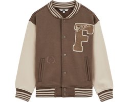 WE Fashion Jongens bomberjack met patches