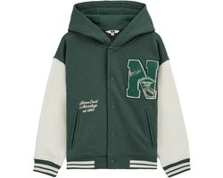 WE Fashion Jongens bombervest met borduursel