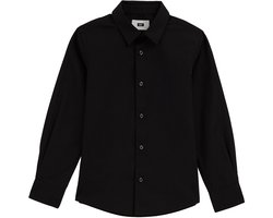WE Fashion Jongens easy-care regular fit overhemd