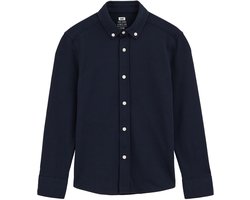 WE Fashion Jongens overhemd van piquéjersey
