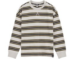 WE Fashion Jongens oversized T-shirt met streep