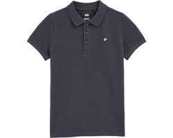 WE Fashion Jongens polo met structuur