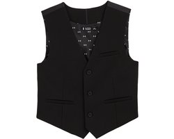 WE Fashion Jongens regular fit gilet met stretch