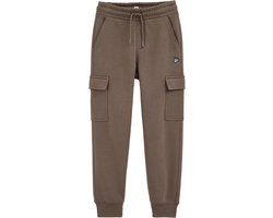 WE Fashion Jongens regular fit joggingbroek met cargozakken