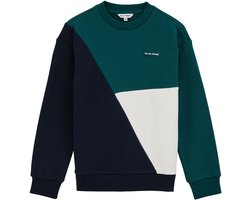 WE Fashion Jongens sweater met colourblock