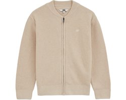 WE Fashion Jongens vest met structuur