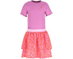 B.Nosy Y602-5846 Violet Jurk- Maat 98