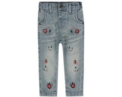 Dirkje Meisjes Loose Fit Jeans - Blue jeans