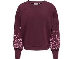 KIDS ONLY - KOGBROOKE L/S O-NECK FLOWER SWT NOOS Meisjes Trui